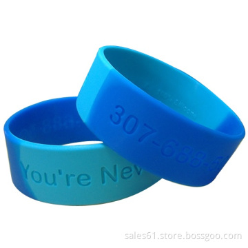 ink injected bracelets